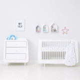 Snüz SnüzPouch Saco de Dormir Grey Stars 6-18 1.0 Tog SW007CB