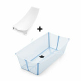 Stokke Banheira Flexi Bath XL + Suporte Recém-Nascido Ocean Blue 639613