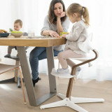 Stokke Cadeira de Papa Nomi Madeira de Nogueira White 626701