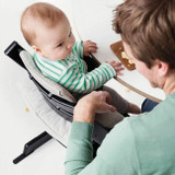 Stokke Cadeira de Papa Tripp Trapp Madeira de Faia Black 100103