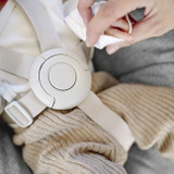 Stokke Newborn Set Cadeira de Papa Nomi White Grey Sand 625910