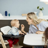 Stokke Tabuleiro Cadeira de Papa Tripp Trapp Black 428502