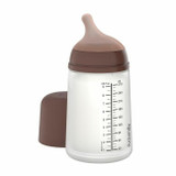 Suavinex Biberão de Silicone 270ml Tetina Zero.Zero Fluxo Médio Deep