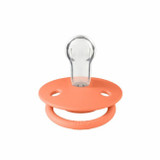 BIBS 2 Chupetas De Lux Silicone Redonda Papaya/Violet Sky 0-3 Anos