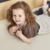 The Little Green Sheep Lençol Cama de Grades Linen BD003CC