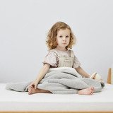 The Little Green Sheep Manta Polar Algodão Orgânico Dove BD025B