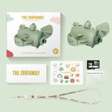 The Zoo Family Câmara de Vídeo Zoo Video Dinossauro Verde +3 Anos