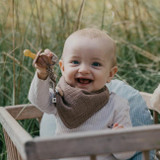 BIBS Babete Bandana Algodão Dark Oak