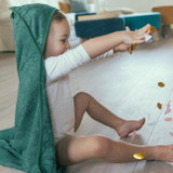 Timboo Toalha de Banho com Capuz 95x95 Aspen Green TM-CAP05-530