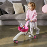 Tiny Love Andador 5 em 1 Here I Grow Walk Behind & Ride-On Rosa +6M