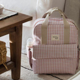 Walking Mum Mochila de Mamã I Love Vichy Rosa 36260