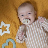 BIBS Mordedor Baby Bitie Coração Sage +2M