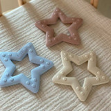 BIBS Mordedor Baby Bitie Estrela Blush +2M