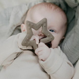 BIBS Mordedor Baby Bitie Estrela Dark Oak +2M