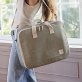 Walking Mum Mala de Maternidade Poppy Dots Moss 1120800346