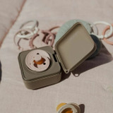 BIBS Porta-Chupetas Dark Oak