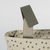 Walking Mum Organizador de Carrinho Poppy Hearts Moss 1120800328