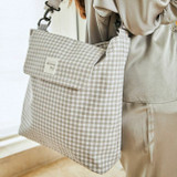 Walking Mum Saco de Carrinho I Love Vichy Cinza 1120800079