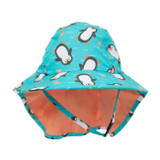 Zoocchini Chapéu de Abas Proteção UPF50 Pinguim 6-24M ZOO-015-031