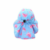 Zoocchini Chapéu de Abas Proteção UPF50 Tubarão Rosa 6-24M ZOO-015-019