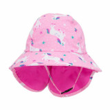 Zoocchini Chapéu de Abas Proteção UPF50 Unicórnio 6-24M ZOO-015-004