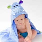 Zoocchini Toalha para Bebé Hipopótamo ZOO-003-018