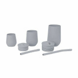 ezpz Conjunto de Copos de Desenvolvimento Cinza EUDCG005