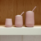 ezpz Conjunto de Copos de Desenvolvimento Rosa Nórdico EUDCB005