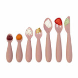 ezpz Conjunto de Utensílios de Desenvolvimento Rosa Nórdico EUDUB005