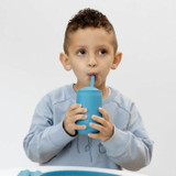 ezpz Happy Cup com Palhinha Azul EUHCB003