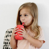 ezpz Happy Cup com Palhinha Coral EUHCC004