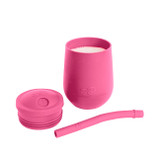 ezpz Copo Mini Cup com Palhinha Rosa