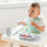 ezpz Pack de 2 Mini Utensils Cinza Nórdico EUMUP003