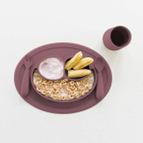 ezpz Pack de 2 Mini Utensils Malva EUMUM001