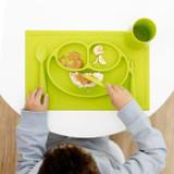 ezpz Pack de 3 Happy Utensils Verde Lima EUHUG001