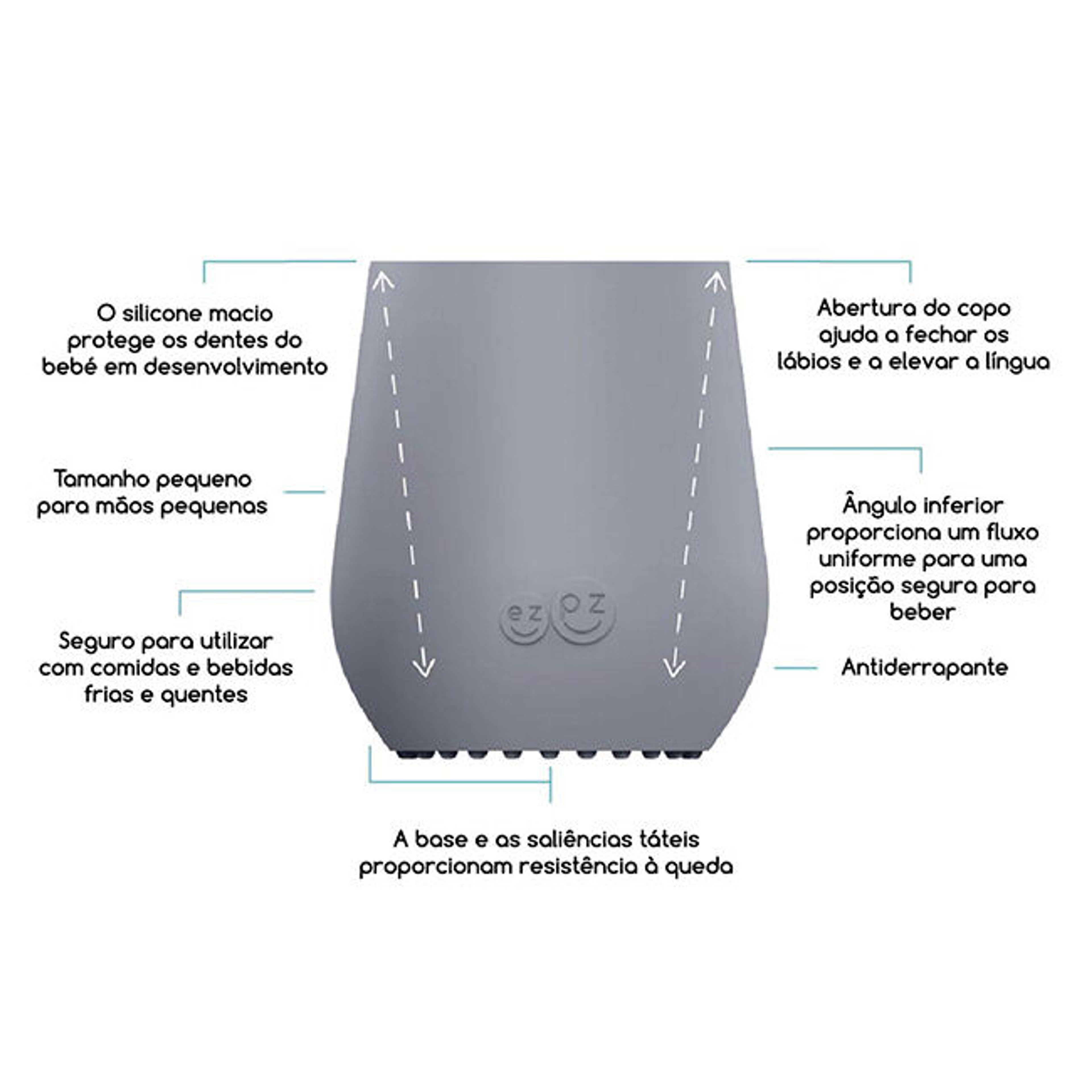 ezpz Tiny Cup Malva EUTSM001