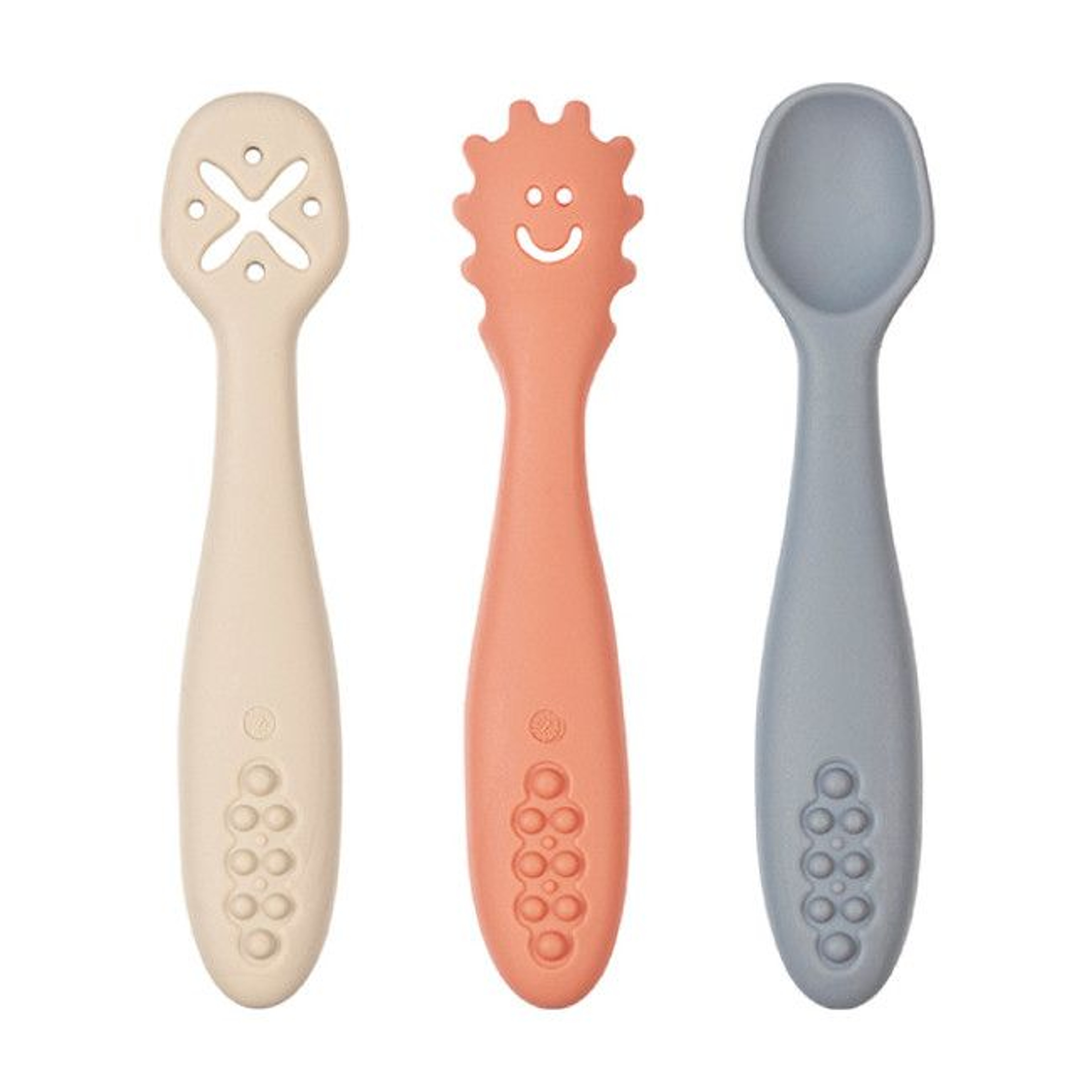 Bébé Confort 3 Silicone Pre-Spoons Multicolour