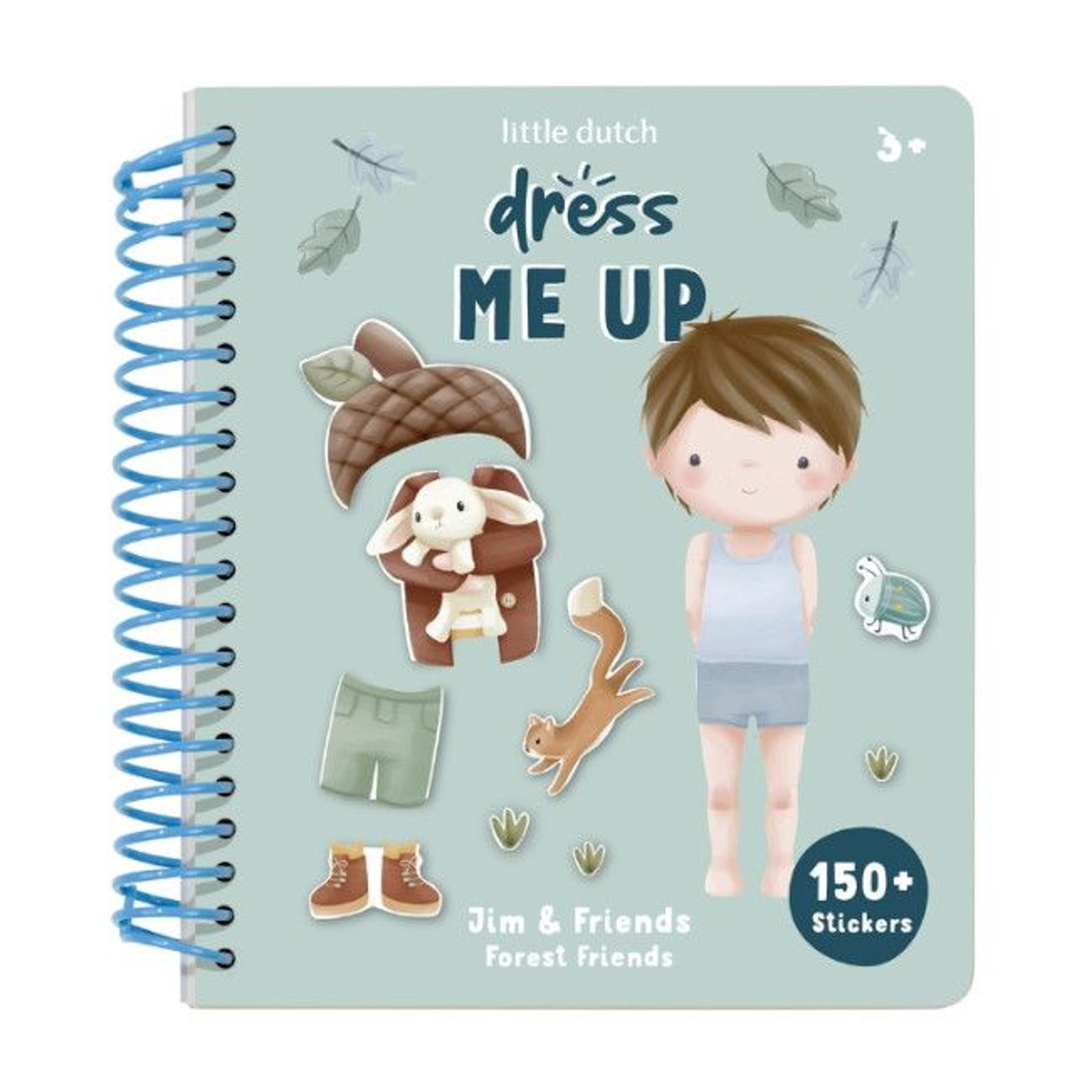 Little Dutch Dress-Up Book Jim & Friends Forest Friends +3 Years 126331