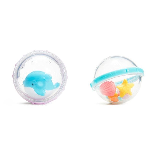 Munchkin 2 Sensory Bath Toys Whale +4M 9004801