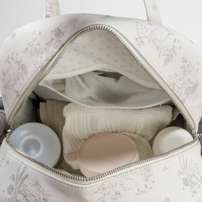 Pasito a Pasito Mochila Toile de Jouy Cream 1120900286