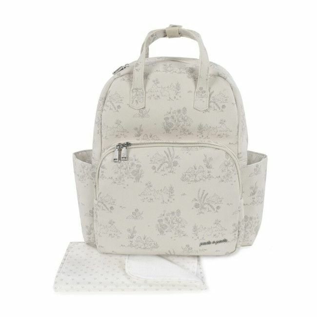 Pasito a Pasito Toile de Jouy Cream Backpack 1120900286