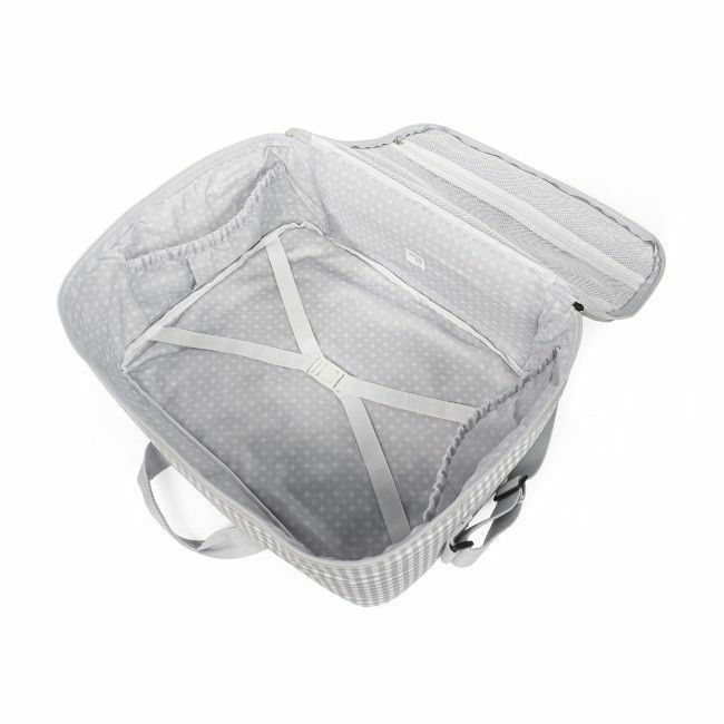 Walking Mum Mala de Maternidade I Love Vichy Cinza 1120800082