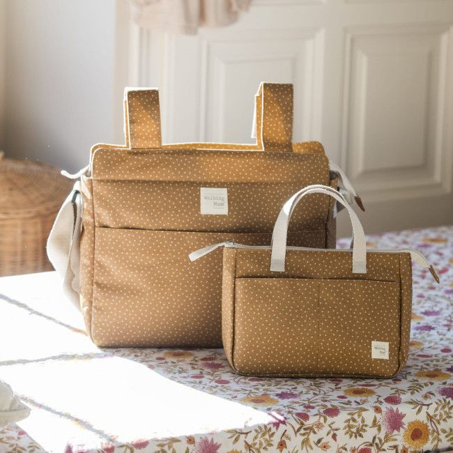 Walking Mum Necessaire de Maternidade Poppy Dots Cinnamon 1120800335