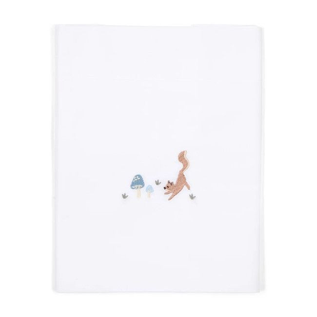 Little Dutch Embroidered Sheet 70x100 Mushroom TE10214030