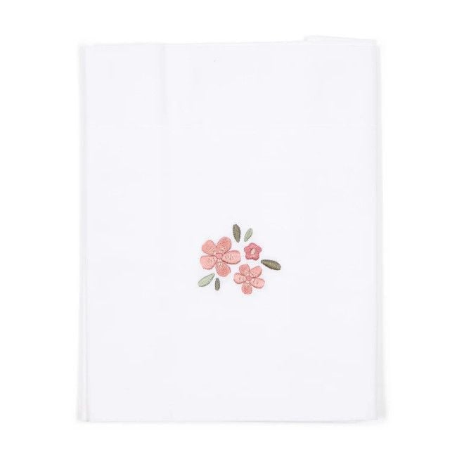 Little Dutch Embroidered Sheet 110x140 Fairy Flowers TE10154031