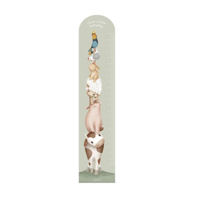 Little Dutch Wall Height Chart Sticker Little Farm WD450022