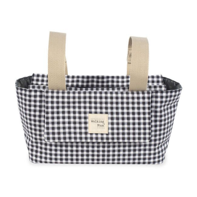 Walking Mum Stroller Organiser I Love Vichy Black 1120800447