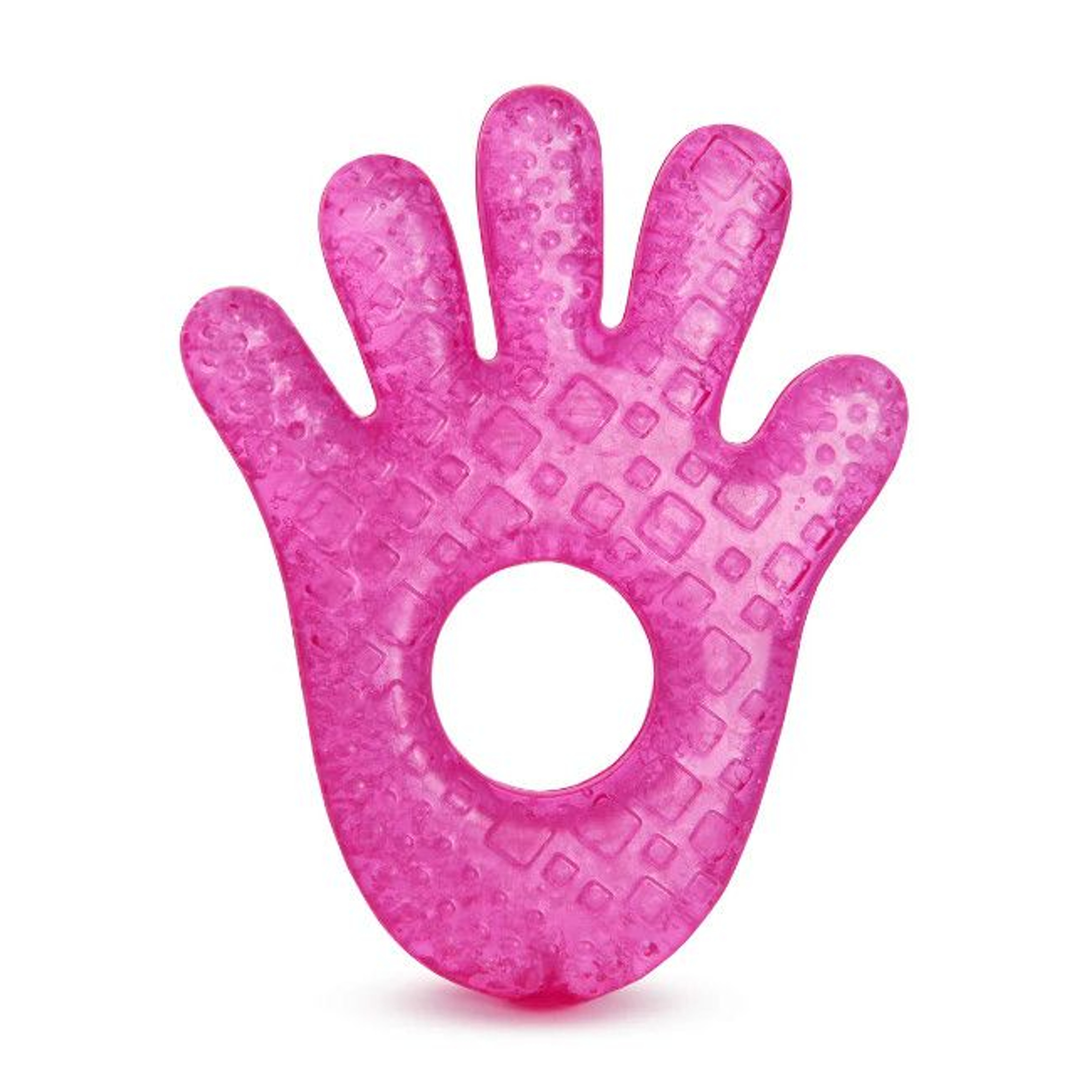 Munchkin Fun Ice Teether Hand Pink +0M 9021101