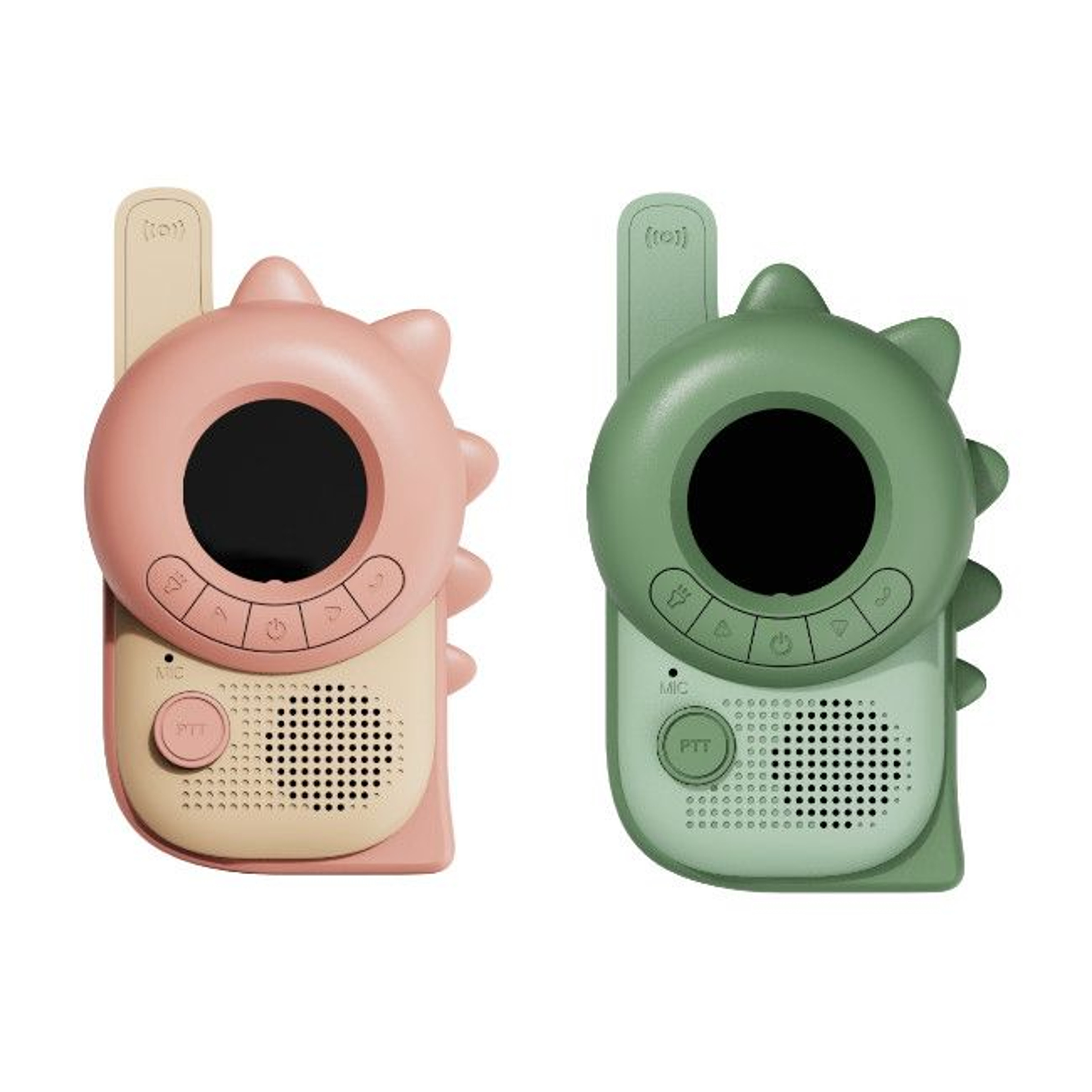 The Zoo Family Zoo Walkie Talkies Green Dinosaur x Pink Dinosaur +3 Years
