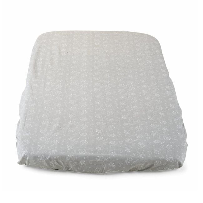 Chicco 2 Fitted Sheets for Next2Me Grey Fox Crib 09010796350990